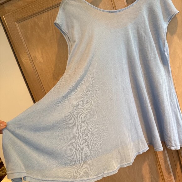 Swim Cover Up or T-shirt Wildfox I Want to Live on an Island Graphic Summer XS - Picture 4 of 5